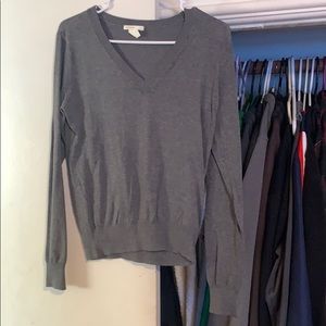 grey sweater